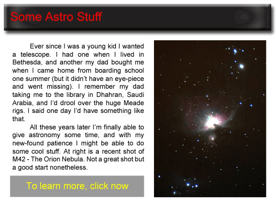 Astro Stuff